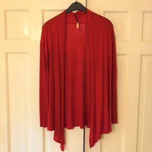 Cardigan - Popana Women’s Open Front Drape Lightweight Cardigan Long Sleeve